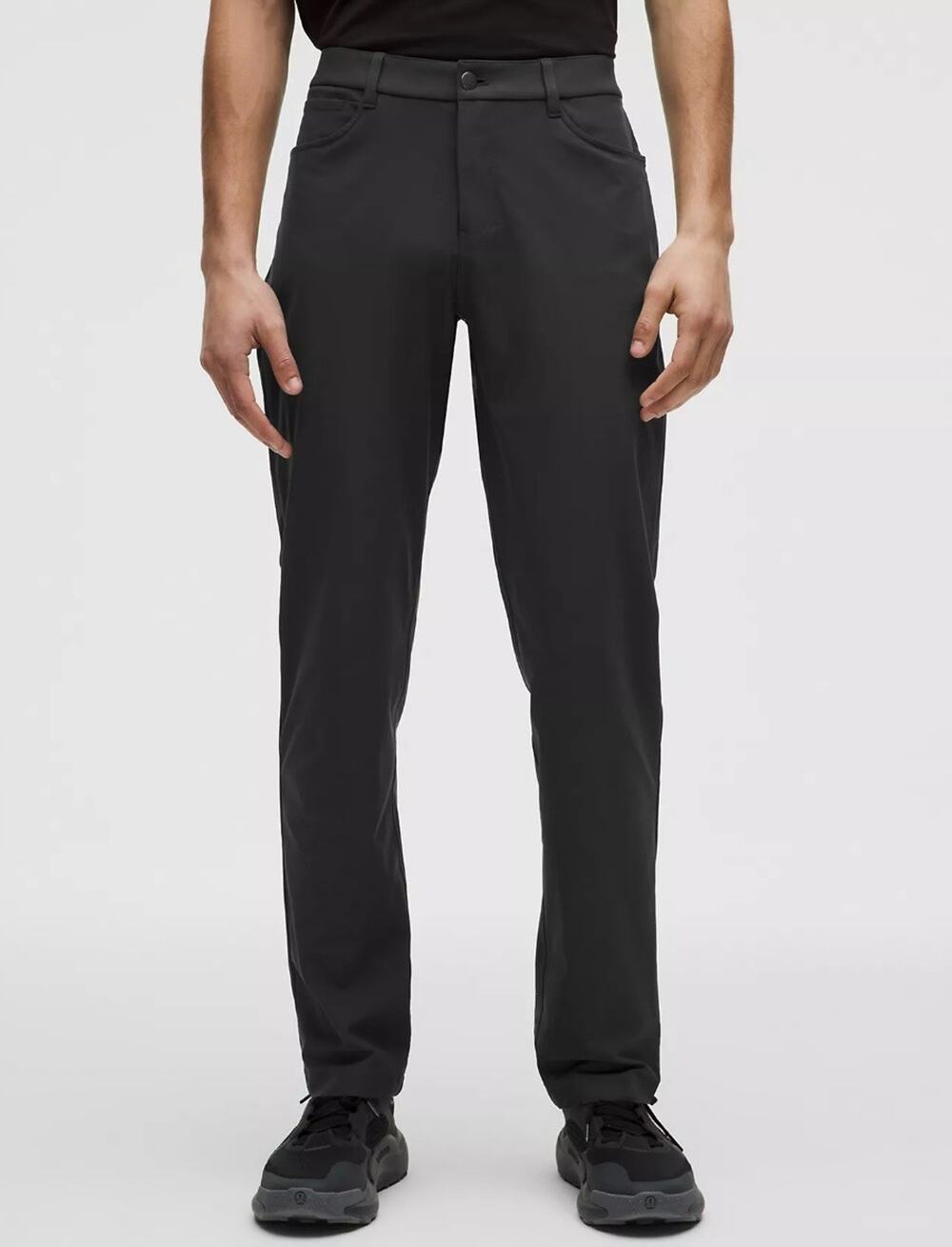 Lululemon Men's 34 ABC Classic Fit 5 Pocket Pant 28" Inseam Warpstreme Obsidian